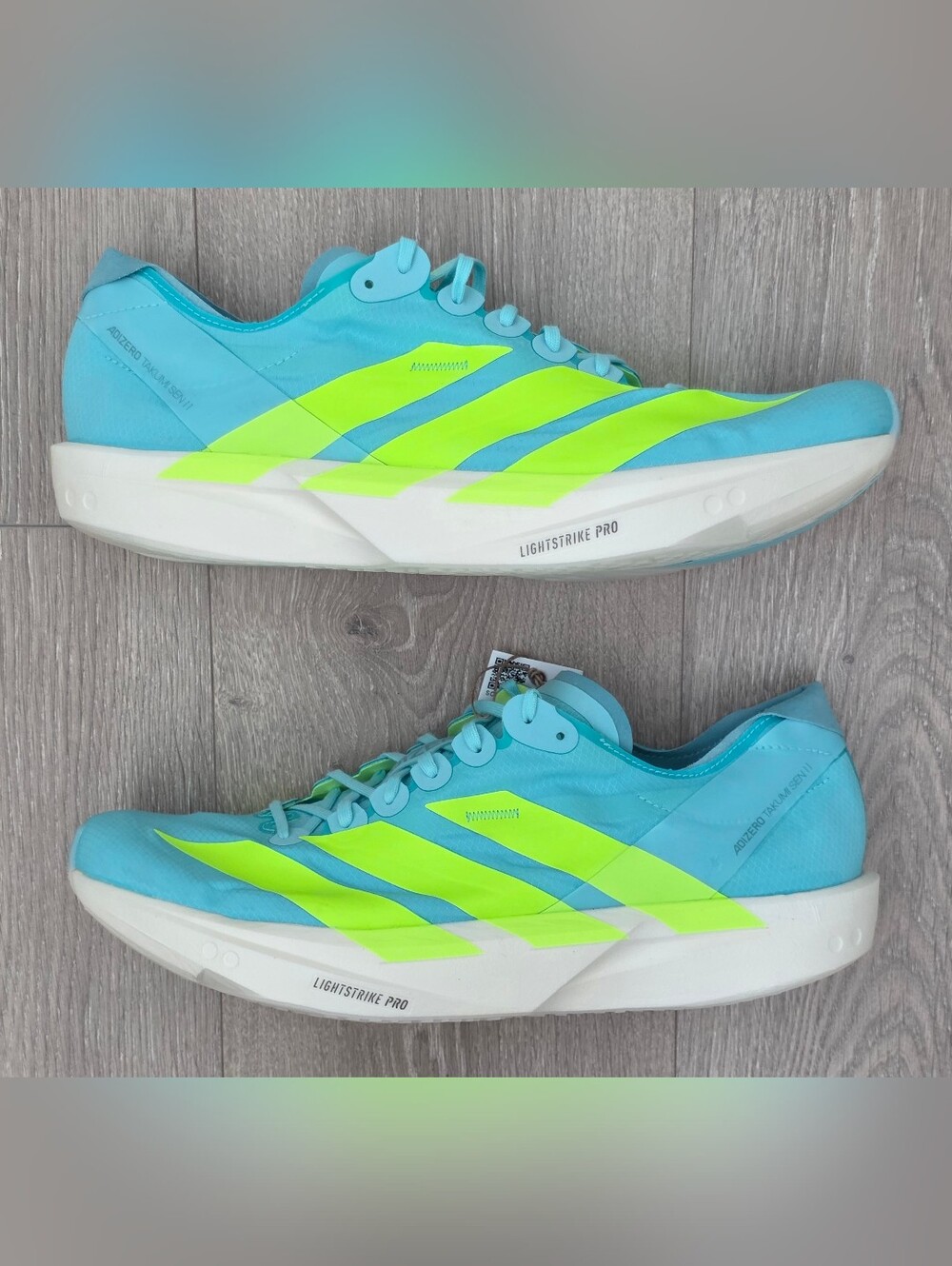 Adidas Adizero Takumi Sen 11 Running Shoes JQ2813 Mens Size 12.5 NWT MSRP $180